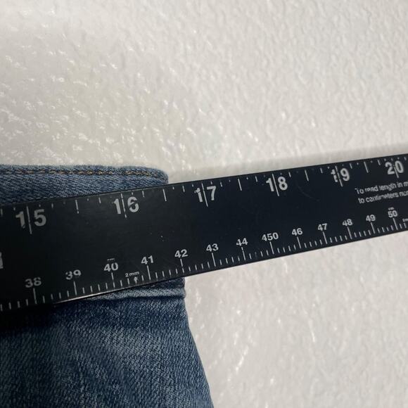 Banana Republic Mens Jeans 34 Tapered Denim Blue Casual Light Wash 34x32 - Picture 5 of 14